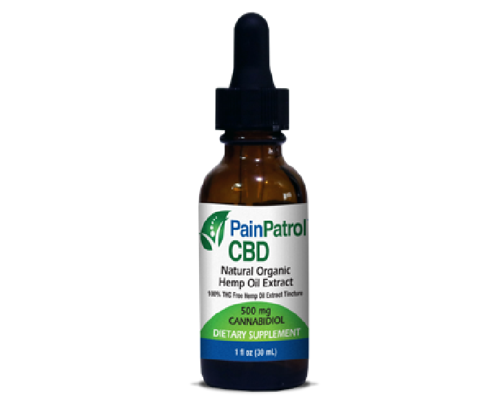 Pain Patrol CBD Oil Sublingual Tincture 30 mL Bottle