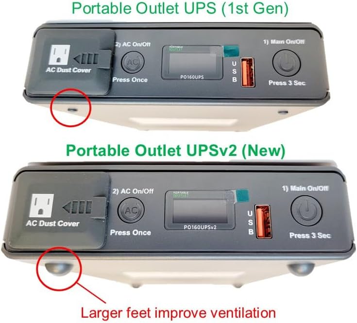 Portable Outlet Rechargeable CPAP Battery