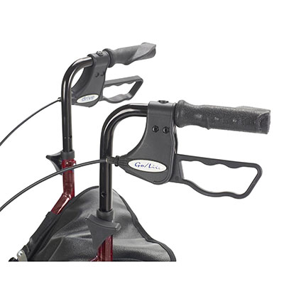 3 Wheel Rollator with Loop Brake