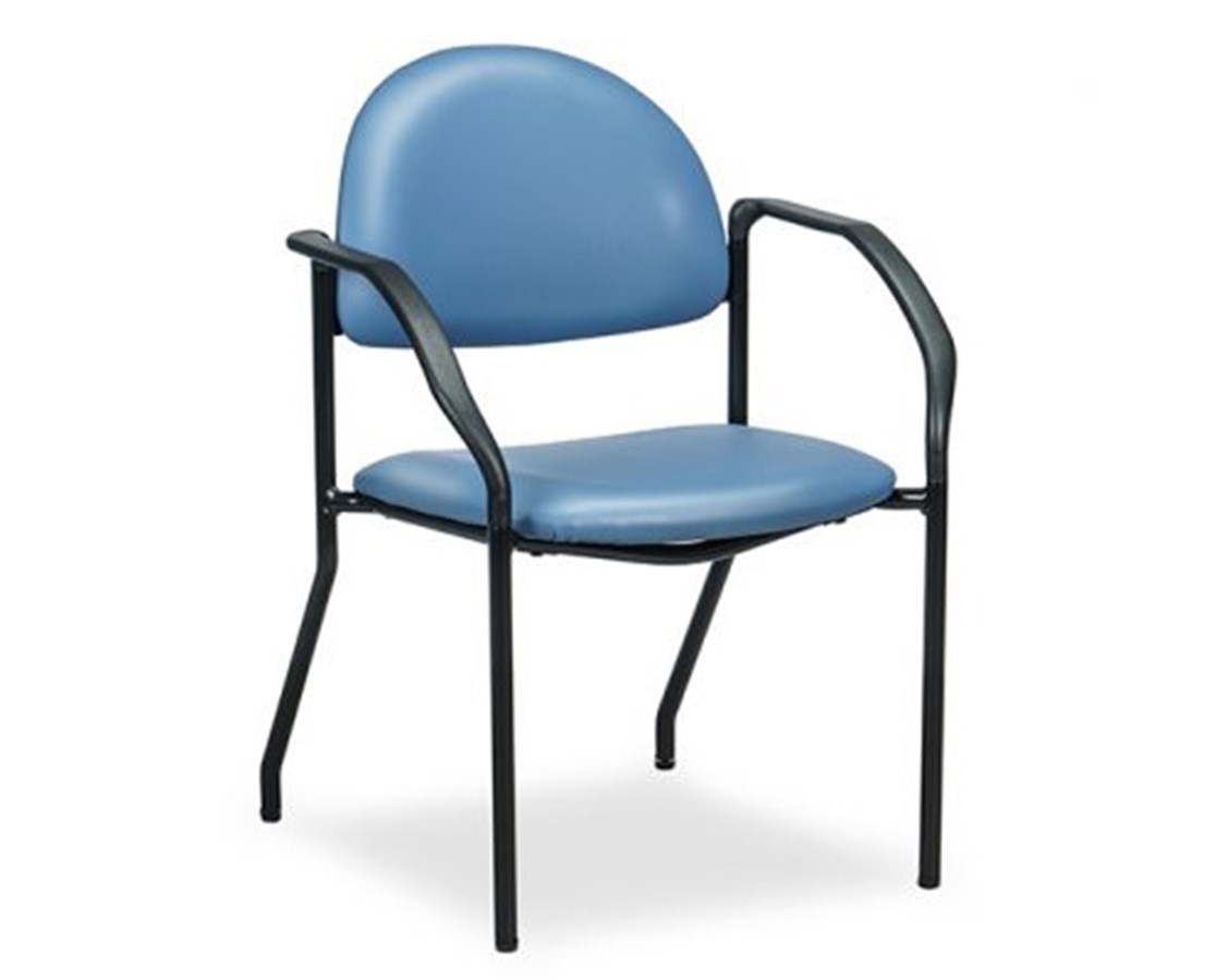 F Series Black Frame Chair with Arms