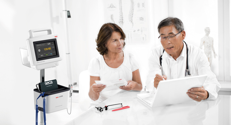 EMR Validated Spot Check Vital Signs Monitor (NiBP, Oral Temp)