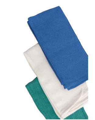 OR Towel, 17" x 26", Blue, Sterile
