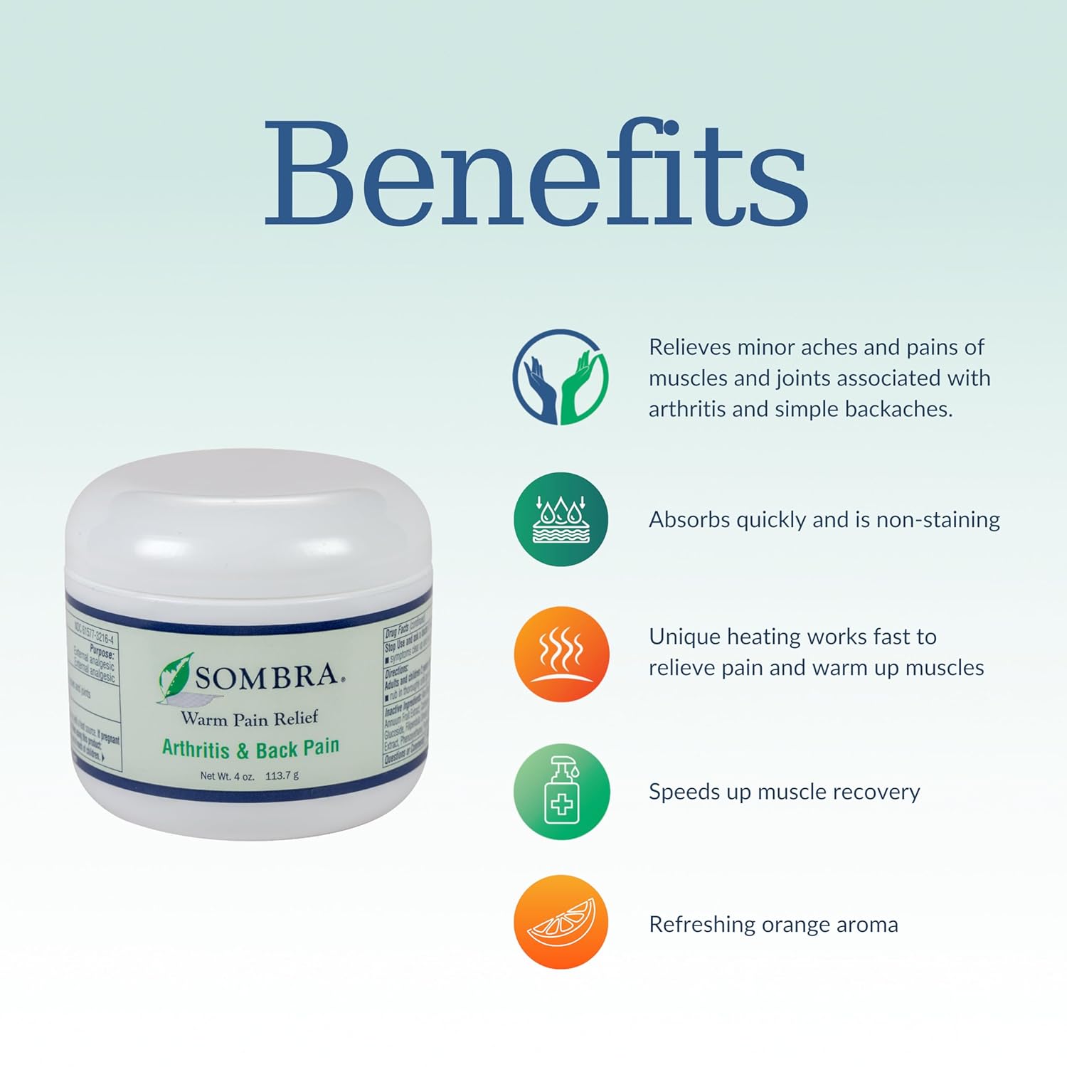 Warm Therapy Arthritis & Back Pain Reliever Gel