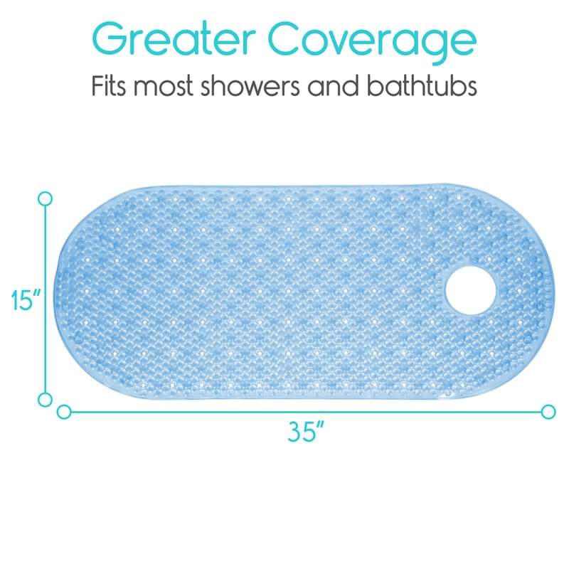 XL Oval Bathtub Mat