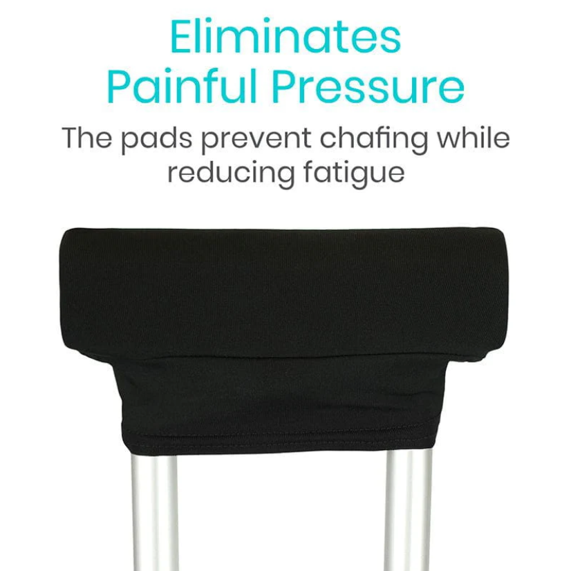 Crutch Pads with Hand Grips