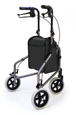Lumex GF 3 Wheel Cruiser, Aluminum Rollator