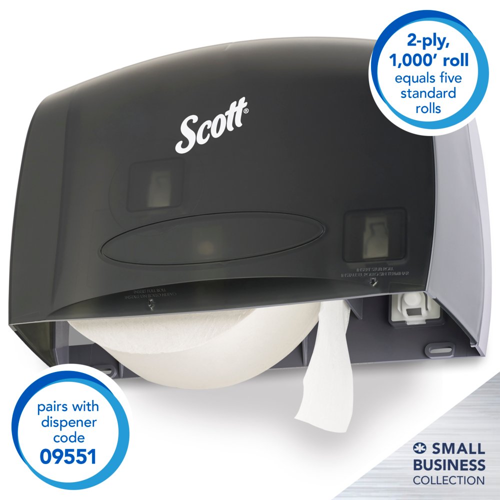 Scott Jumbo Roll Toilet Paper, Small Business Collection, Convenience Case