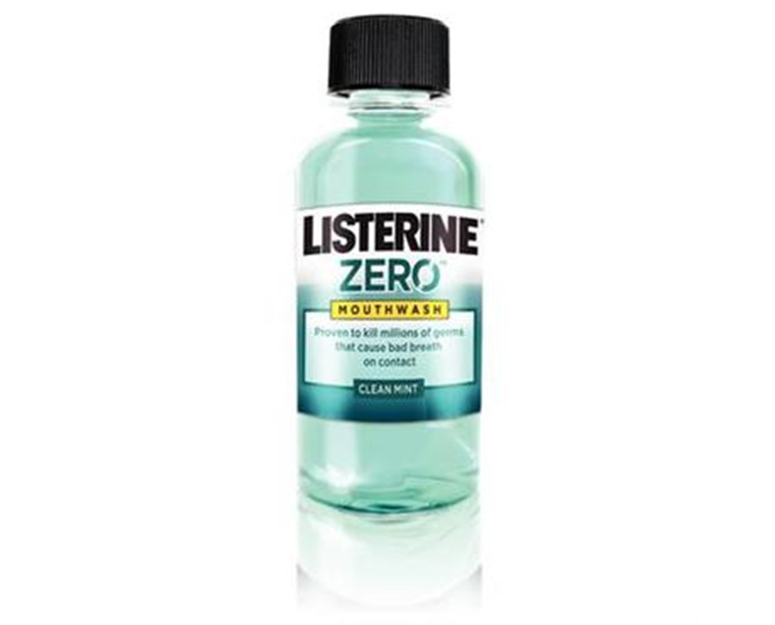 Listerine Zero Mouthwash, Clean Mint