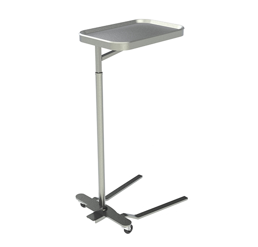 Mayo Instrument Stand with Stainless Steel Tray