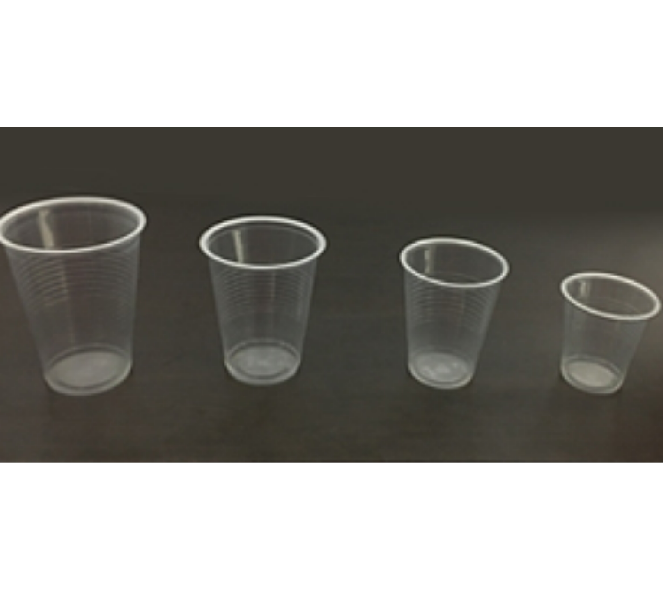 Plastic Drinking Cups, Clear