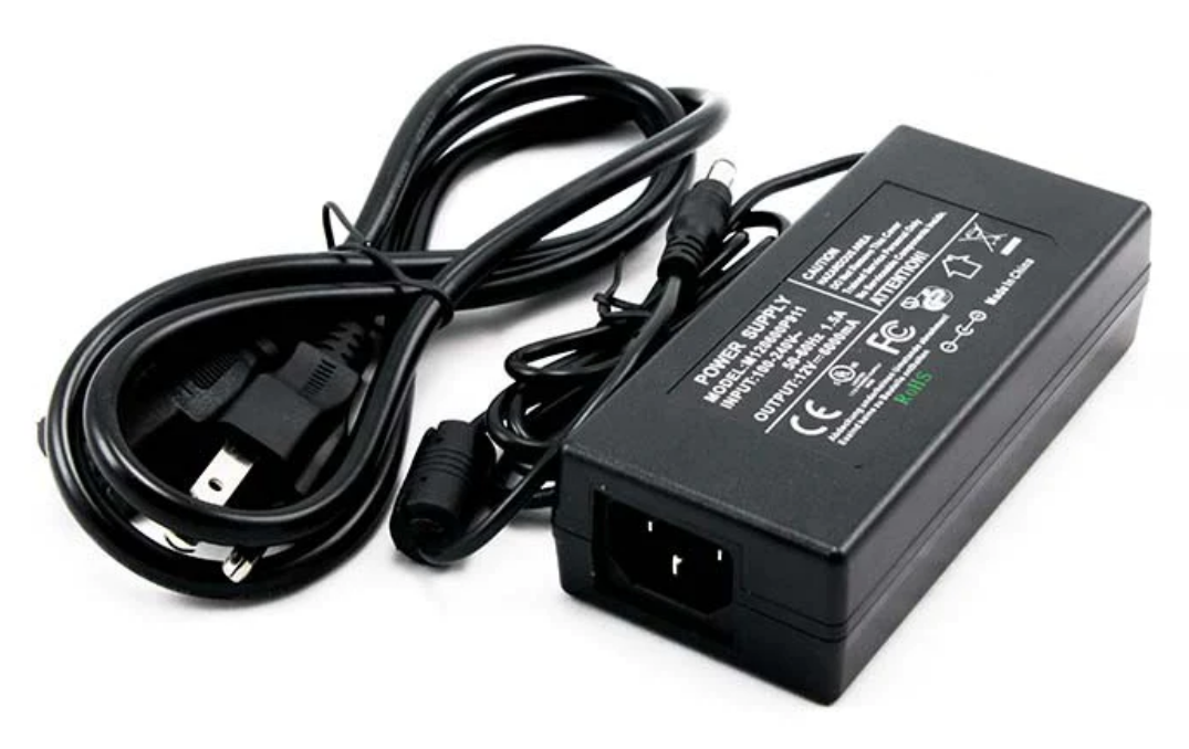 Power Adapter Cord 12V 8 Amp