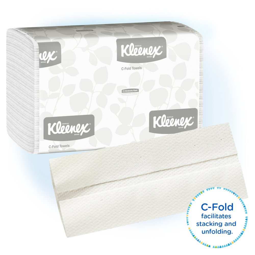 Kleenex C Fold, Folded Hand Paper Towels