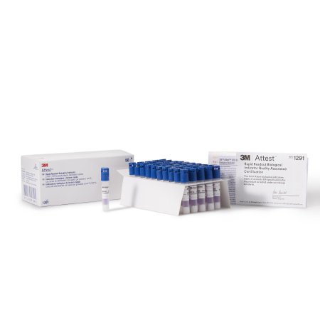 3M Attest Rapid Readout Biological Indicator for Steam Sterilization 1291