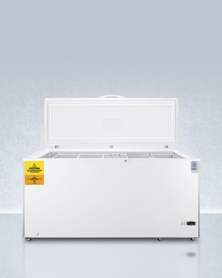 17.2 Cu Ft Chest Freezer Capable of -35º C (-31º F) Operation