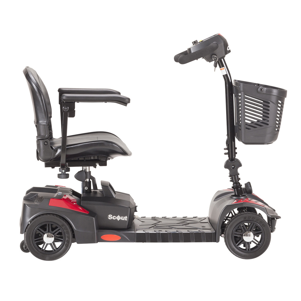 Scout Spitfire 4 Wheel Compact Travel Scooter