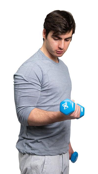 Vinyl Coated Dumbbells - Pair