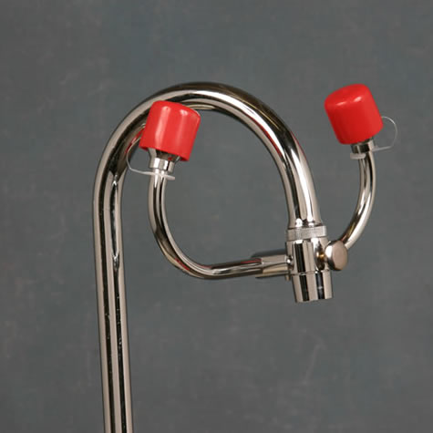 OK-II Opti-Klens II Face and Eyewash Fountain for Standard Faucets