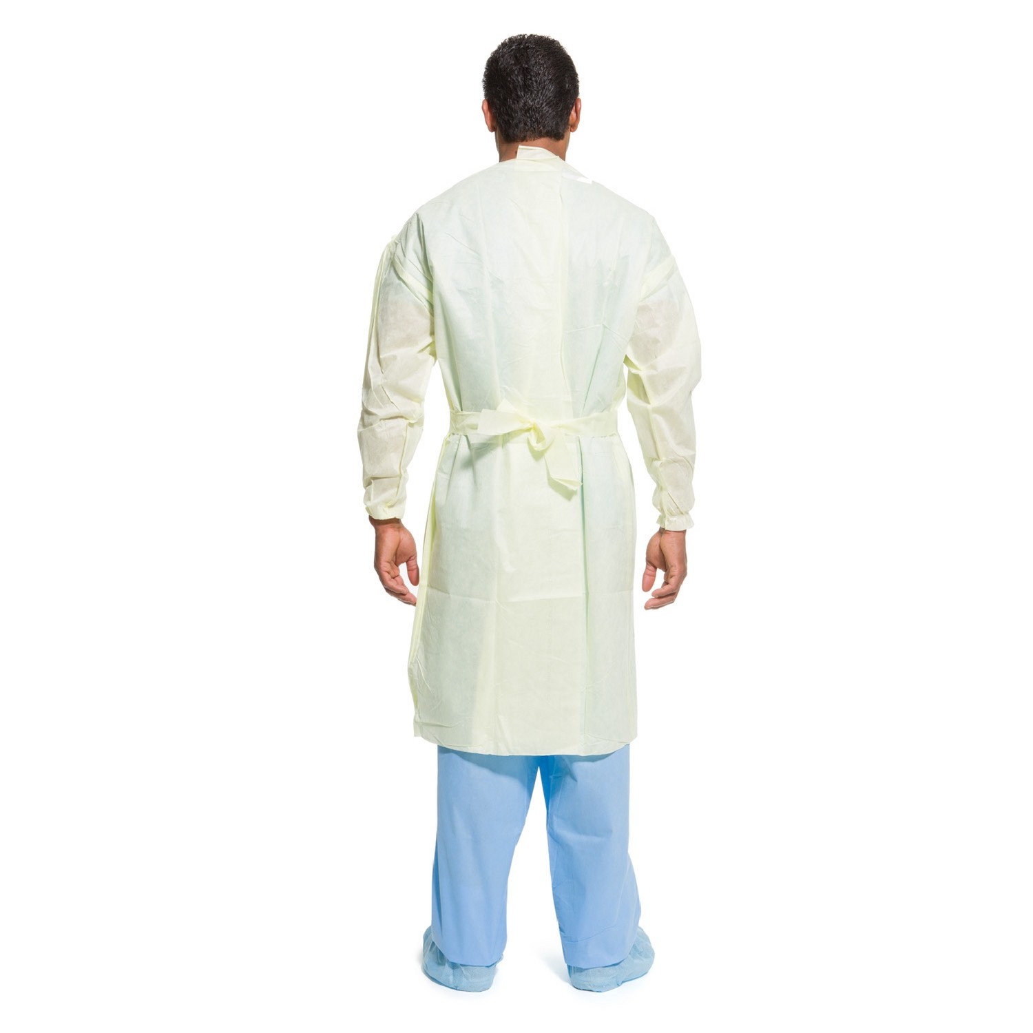 TriLayer AAMI2 Isolation Gowns, Yellow
