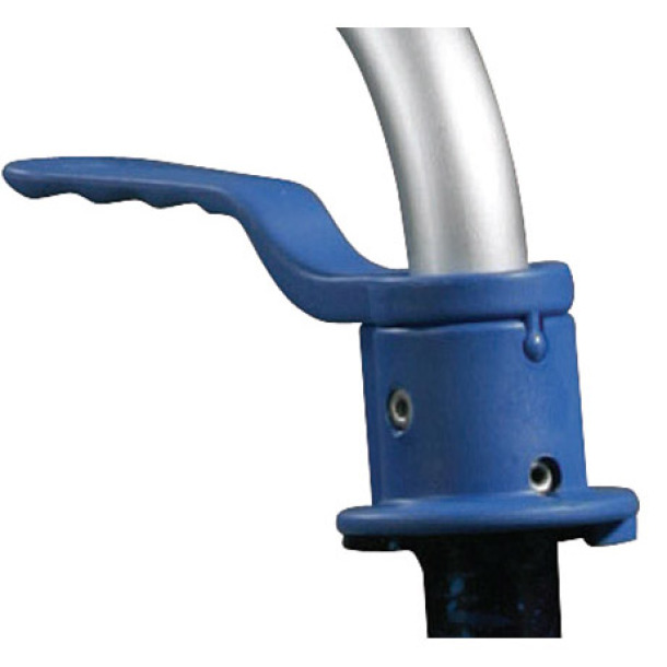 Folding Walker, Junior, Flame Blue Crossbrace, 2/cs 
