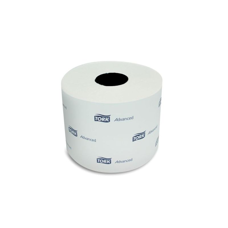 Bath Tissue Roll White 2-Ply Embossed