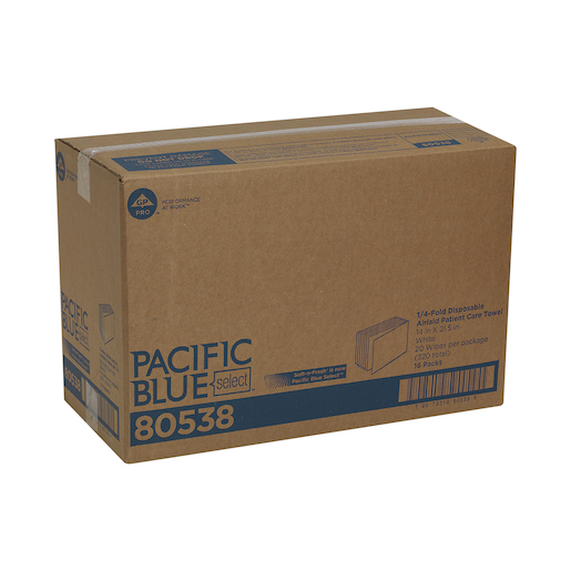 Pacific Blue Select, Patient Care Disposable Towels, 14" x 21.5"