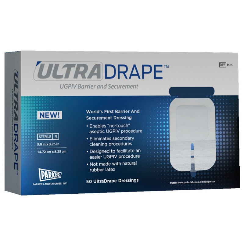 Ultradrape UGPIV Barrier and Securement Dressing, Sterile