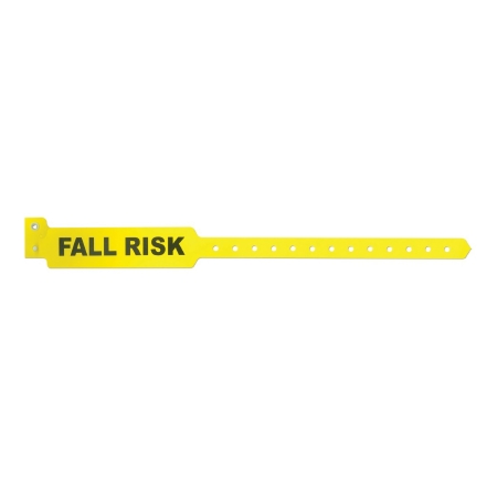 Sentry Superband Alert Bands Adult, Fall Risk, Yellow