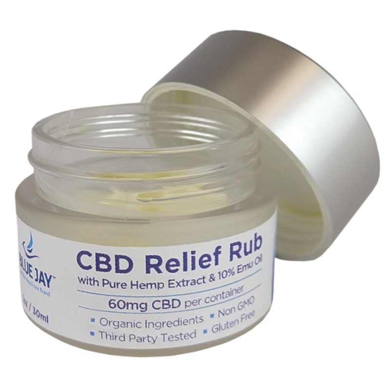 CBD Relief Rub, 1 oz per container