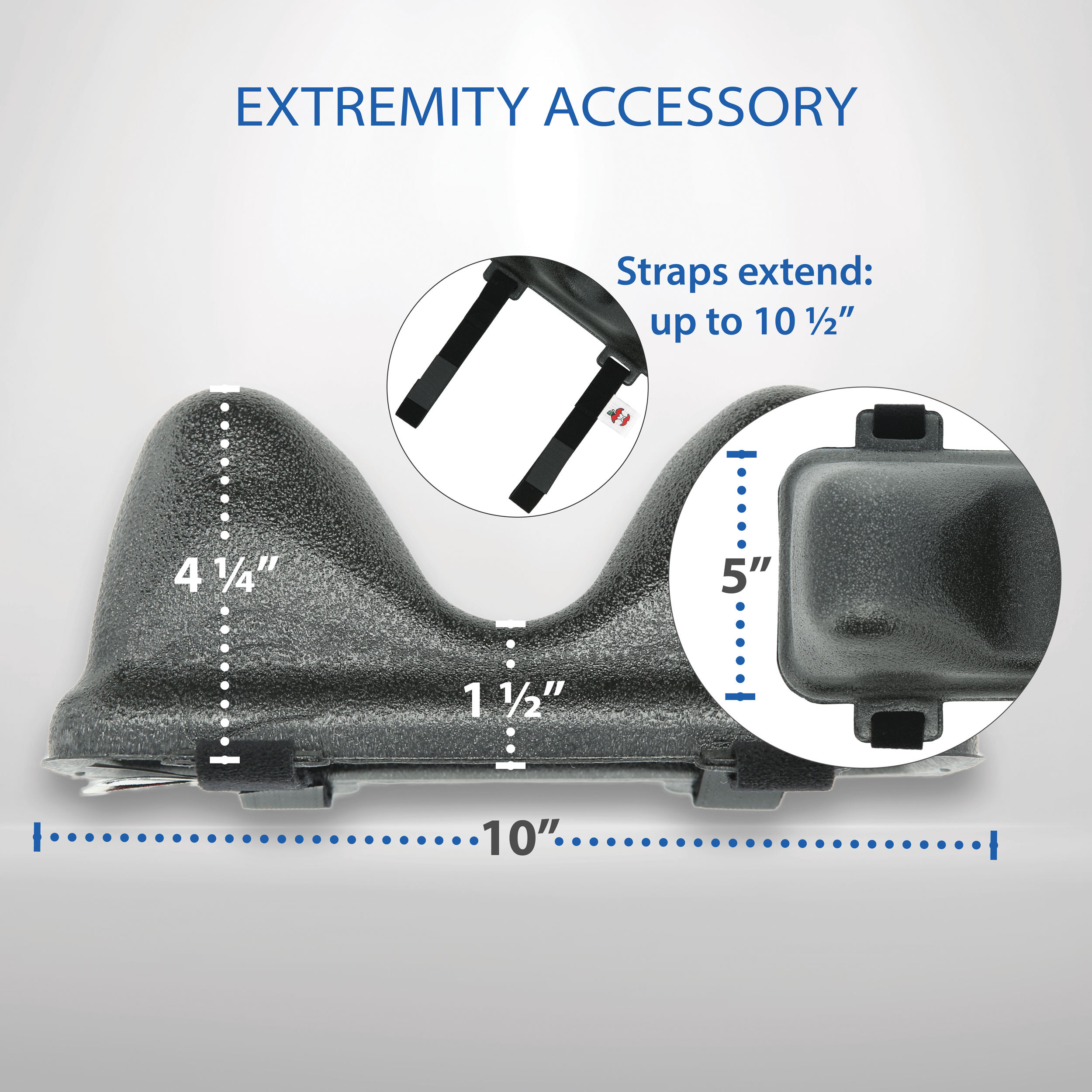 Jeanie Rub Massager Extremity Accessory