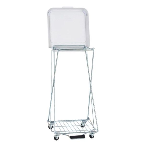 R&B Wire Wire Hamper Stand w/ Foot Pedal 697